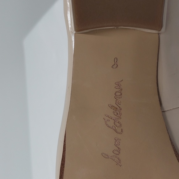 Sam Edelman Jenica Ballet Flat In Chailatte Beige No-Drainer Lovely Shoe Size 8 - Picture 10 of 11